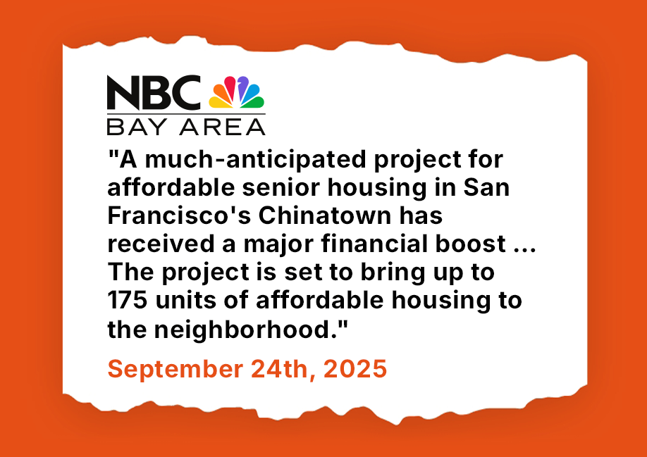 Press Release: Office of the Mayor The New Asia project will be a lifeline for low-income seniors.